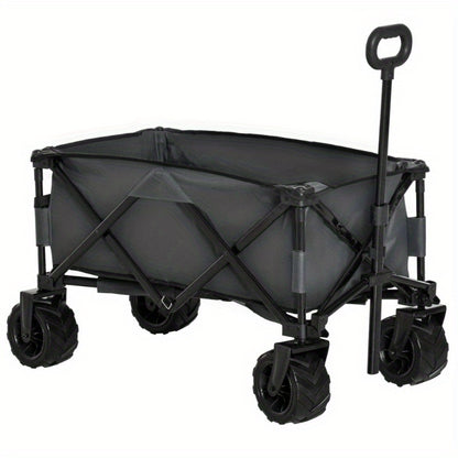 Opvouwbare Transportwagen – Vouwwagen – Bolderkar – Trolley – Transportkar – Metalen Frame – 360° Draaibare All-Terrain Wielen