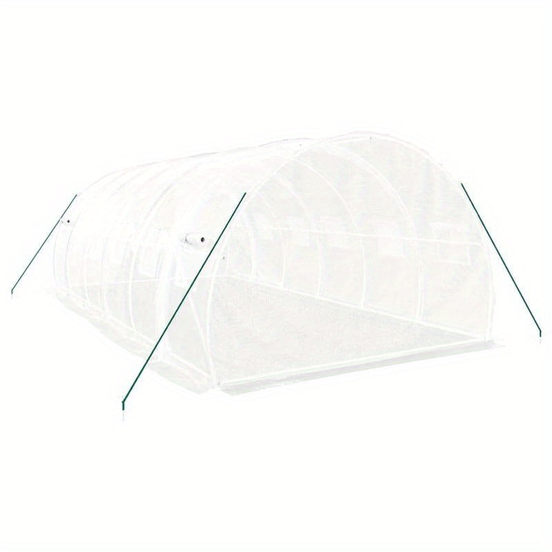 Tuinkas – Kweekkas – Groentekas – Plantenkas – Kas Voor Moestuin – Wit – 18 m² – Weerbestendig Stalen Frame