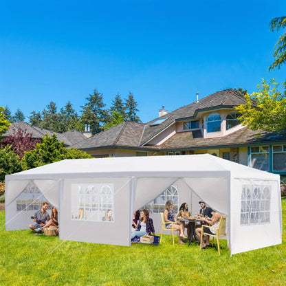 Partytent – Tenten – Feesttent – Markttent – Paviljoen – 3x9 Meter – UV 50+ Bescherming – Stevig IJzeren Frame