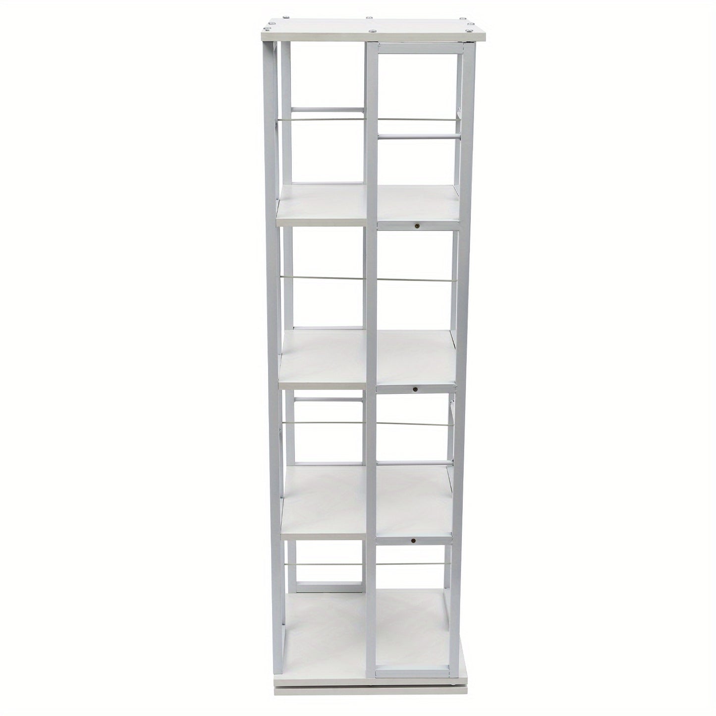 Boekenrek – Boekenkast – Vakkenkast – Boekenplank – Opbergrek – 4-laags – Wit – Hoogwaardig Hout – Draagvermogen 30 kg per plank