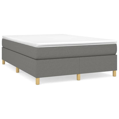 Modern Minimalist Bed Frame - Heavy-Duty Wooden Platform Bed with Easy Assembly, No Mattress Included - Space-Saving Design for Small Bedrooms - Ideal for Apartments, Dorms, Studios - Mattress Compatible (140x200cm/ 55x79in)