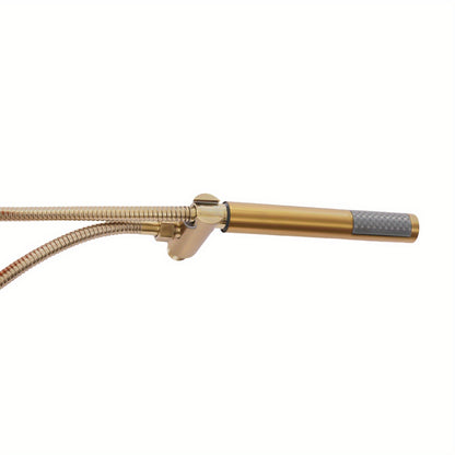 Douchesysteem – Regendouche – Handdouche – Douchekraan – Douche Set – Wandmontage – Thermostaatkraan – Messing – Ø 40 cm Hoofddouche – Waterbesparend