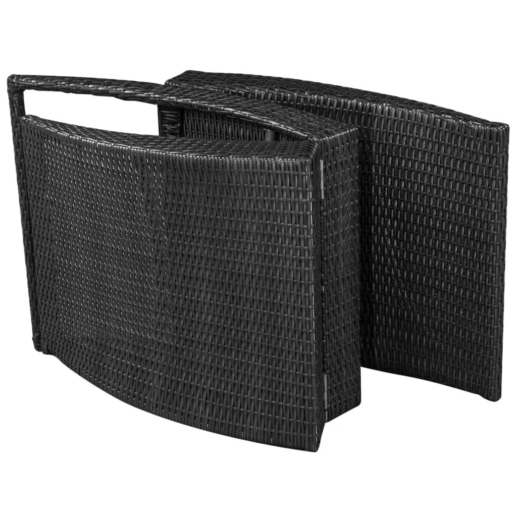 Ligbed – Ligstoel – Zonnebed – Lounger – Tuinstoel – Weerbestendig Poly Rattan – Inclusief Comfortabel Kussen