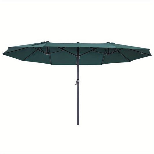 Parasol – Zweefparasol – Stokparasol – Tuinparasol – Balkonparasol – 2,7 Meter Diameter – Polyester Doek – Kruisvoet Met Tegengewicht