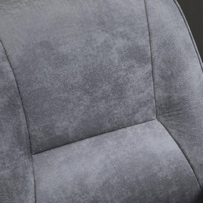 Ergonomische Bureaustoel – Bureaustoel – Werkstoel – Draaistoel – Schommelstoel – Hoogte Verstelbaar – Schommelfunctie – Microfiber Bekleding – Max. Draagkracht 120 kg