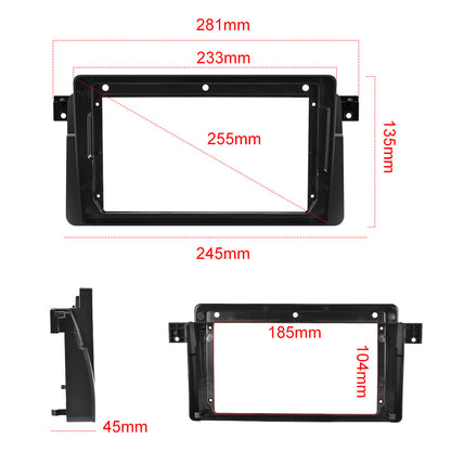 Autoradio Benz GLK – Double Din Radio – Multimedia Speler – Android Autoradio – Car Audio Systeem – 10,25 Inch HD IPS Touchscreen – Wireless CarPlay & Android Auto