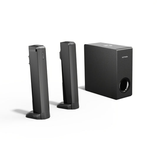 Soundbar – Home Cinema Set – Surround Sound Systeem – Luidspreker – Audio Systeem – 4.1 Kanaals Met Subwoofer – Draadloos Bluetooth 5.3 – 200W Piekenvermogen