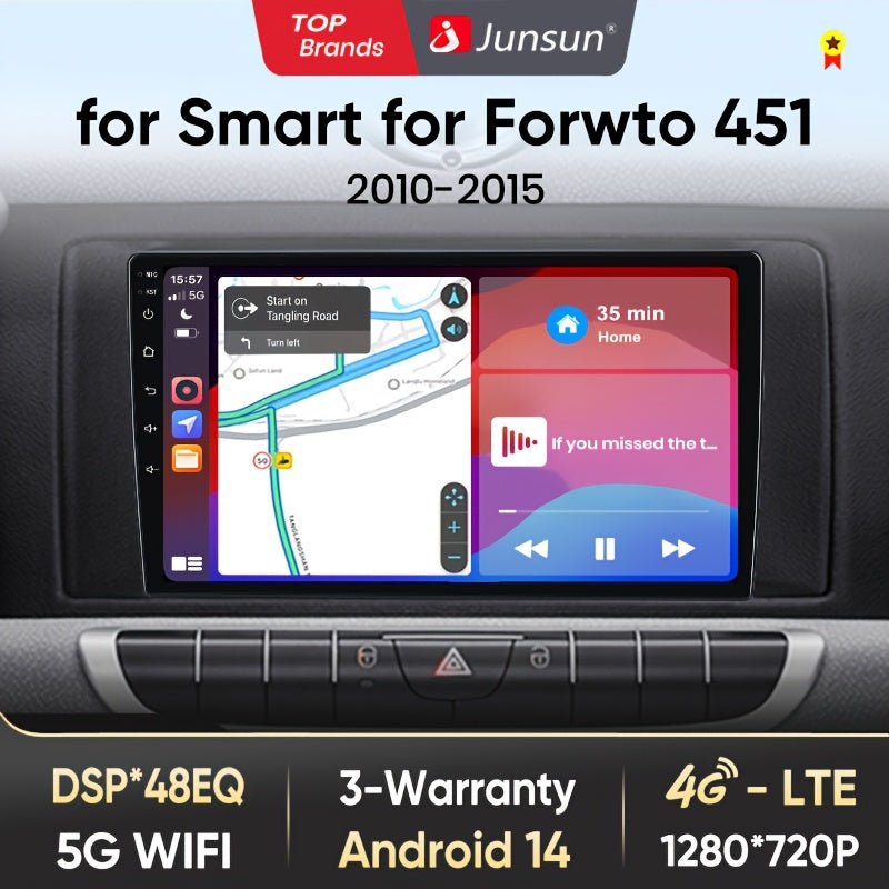 Autoradio 2-DIN – Multimedia Speler – GPS Navigatie – Android Auto – CarPlay – 4G Connectiviteit – 9 Inch Scherm – Achteruitrijcamera Aansluiting