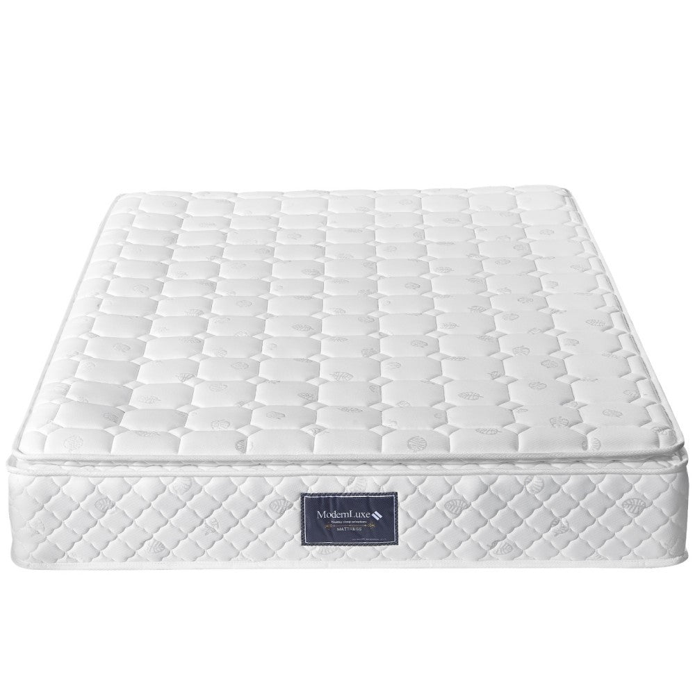 7-Zones Pocketvering Matras – Spring Matras – Koudschuim Matras – Stevige Matras – 160x200 cm – H3 Hardheid – 25 cm Hoog – Microvezel Hoes