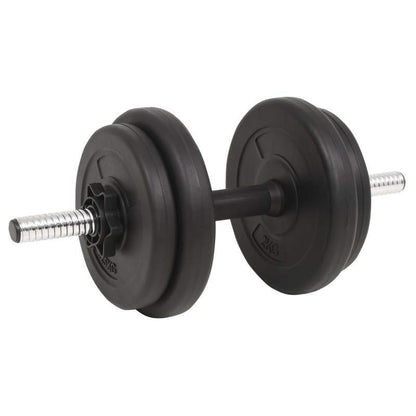 Langhantel- en Kurzhantel-Set – Dumbbell Set – Verstelbare Halter – Gewicht Trainingsset – Fitness Gewichten – Roestvrij Staal – 30 kg Verstelbare Gewichtplaten – Duurzame Constructie