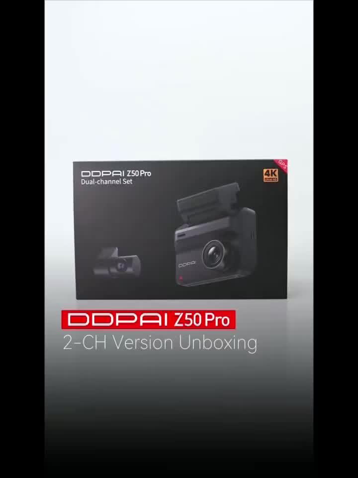 Dashcam – Auto Camera – Videorecorder – Carcam – Bewakingscamera – Dual Channel Front & Rear – Super Nachtzicht & Parkeermodus