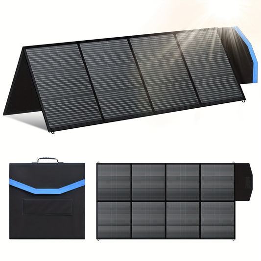 Draagbaar Zonnepaneel – Opvouwbaar Paneel – Mobiele Zonne-energie – Camping Zonnepaneel – 400 Watt Vermogen – Veilig Tot 36V