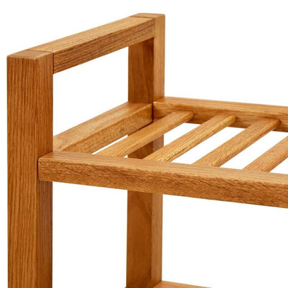 Schoenenrek Organizer – Schoenenkast – Schoenhouder – Schoenopberger – Schoenrek Met Grote Capaciteit – Stevige Constructie – Ruimtebesparend – Geen Montage Nodig – Variant Brun