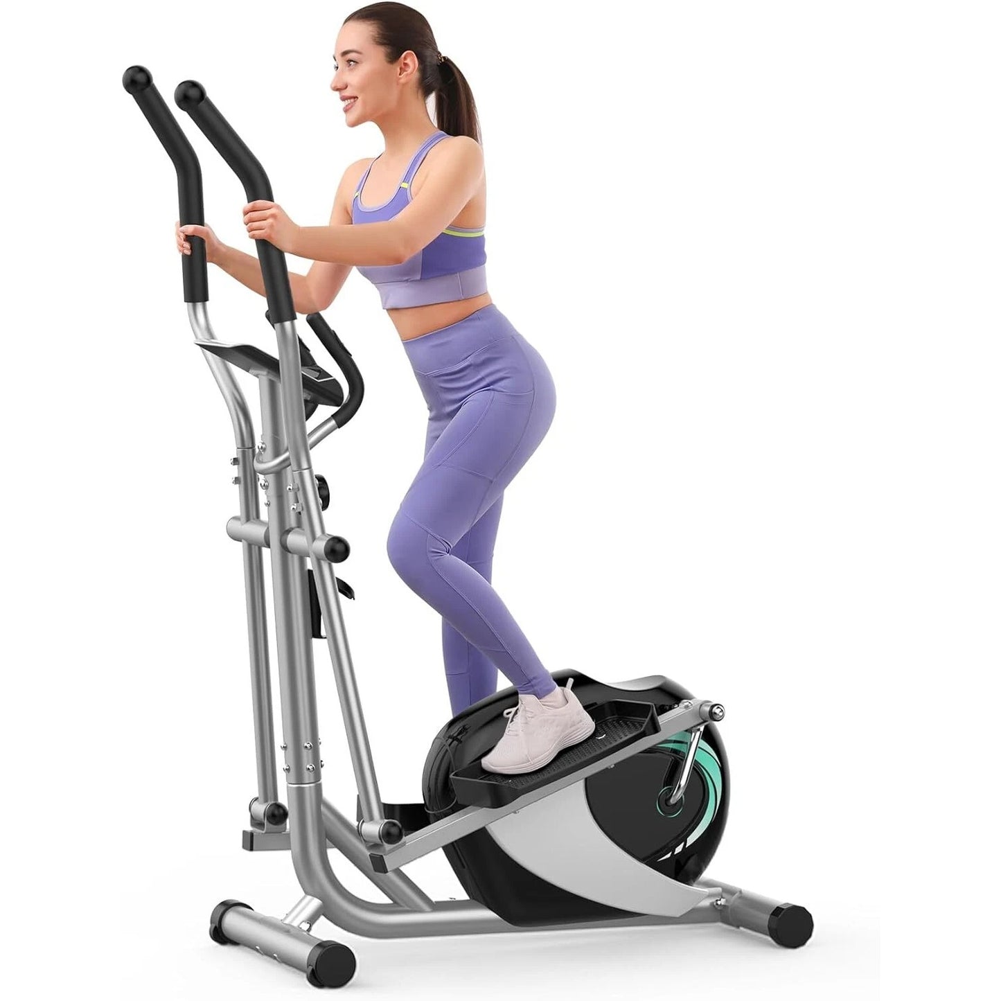 Crosstrainer – Elliptische Trainer – Fitnessapparaat – Hometrainer – Elliptical Trainer – Magnetische Weerstand – Compact En Stabiel Frame