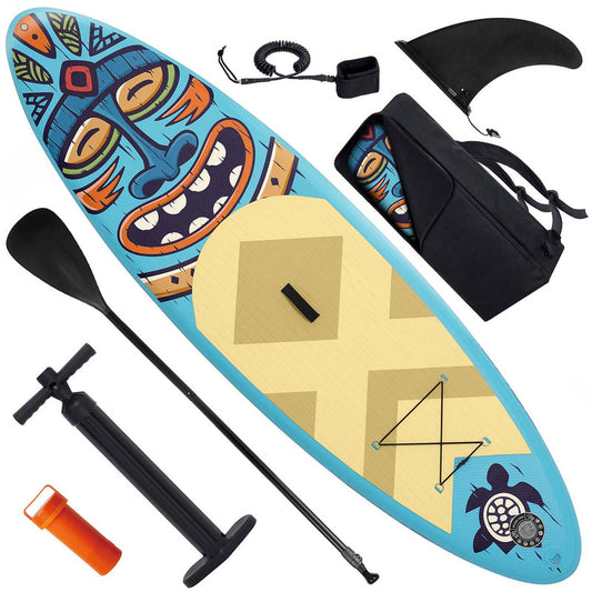SUP Board – Paddle Board – Opblaasbaar Board – Stand Up Paddle – Watersportboard – 275 x 76 x 12 cm – Max. 85 KG Draagvermogen
