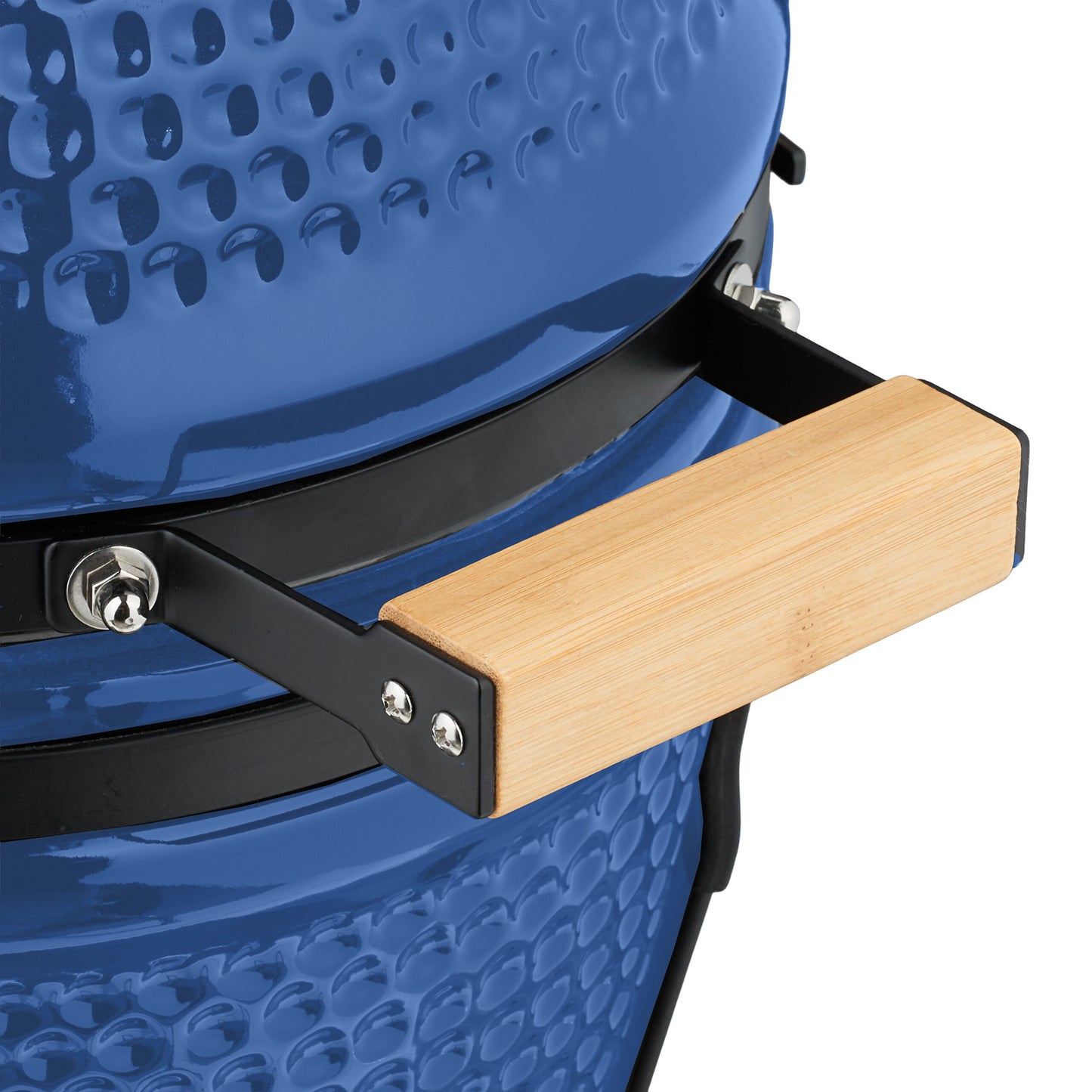 Kamado Grill – Houtskoolbarbecue – Keramische BBQ – Ronde Grill – Buitenoven – Rood – Ø 32 Cm – Geïntegreerde Thermometer – Optimale Warmteverdeling