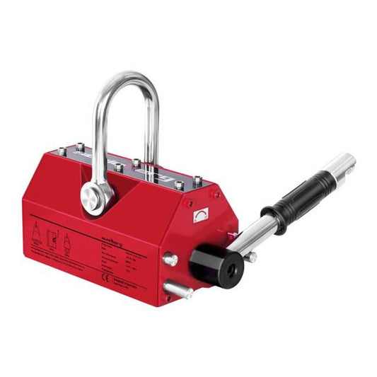 Magnetische Hijsgrijper – Hefklem – Grijper – Hijsblok – Magneetlift – Handmatige Bediening – Draagvermogen 2000 kg