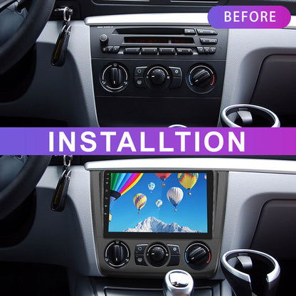 Autoradio Android 15 – Multimedia Systeem – Auto Stereo – Navigatie Scherm – Touchscreen Radio – 9 Inch HD Display – Inclusief Achteruitrijcamera En Canbus Ondersteuning