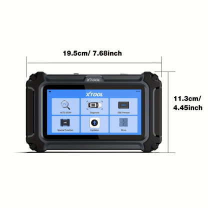 OBD2 Scanner – Auto Uitleesapparaat – Diagnoseapparaat – Foutcode Lezer – Uitleesapparatuur – 5-Systeem Diagnose & 9 Resetfuncties – Groot 5,45” Touchscreen & Wi-Fi Updates