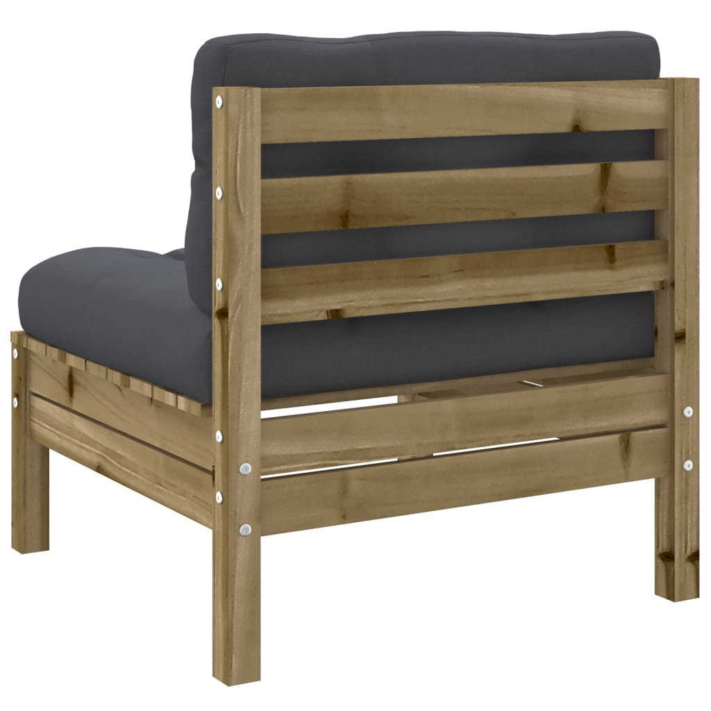 Loungeset – Loungesets – Tuinset – Tuinmeubelset – Zitgroep – Impregneerd Dennenhout – Modulair & Weerbestendig