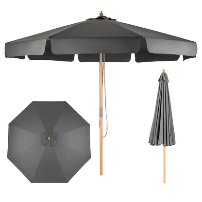 Parasol – Tuinparasol – Balkonscherm – Terrasparasol – Zweefparasol – 300 cm – UV-Beschermend & Kantelbaar met Ventilerende Bovenkant