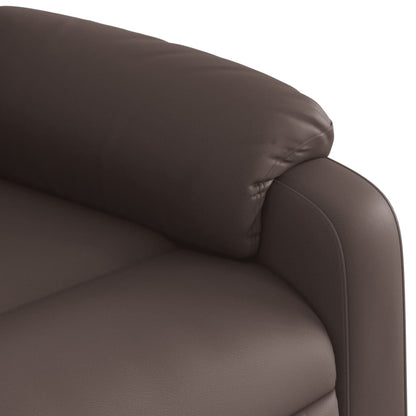 Elektrische Relaxstoel – Relaxfauteuil – Massagefauteuil – TV Stoel – Sta-op Stoel – Handmatig Verstelbaar – Kunstleer – Verstelbare Rugleuning tot 135 Graden