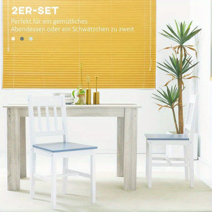 Eetkamerstoel – Stoel – Kuipstoel – Eettafelstoel – Keukenstoel – Massief Grenenhout – Grijze Stof Bekleding – Open Rugleuning – 41x46,5x85 cm – Duurzaam & Comfortabel