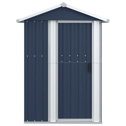 Opslagkast – Buitenberging – Tuinkast – Opslagkast Garage – Tuinberging Antraciet – Gegalvaniseerd Staal – Groot 126x97,5x177 cm – Robuust & Weerbestendig