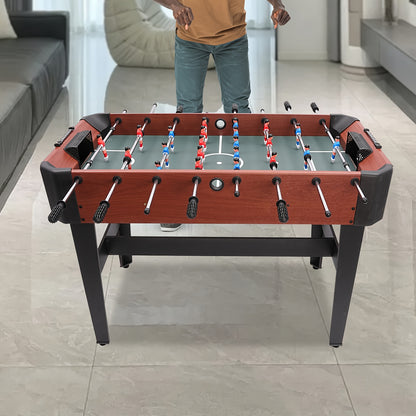 Tafelvoetbaltafel – Voetbalspel – Fussballtafel – Foosball – Tafelvoetbal – Professioneel 8 Sticks Ontwerp – Stalen Frame & Tournament Kwaliteit