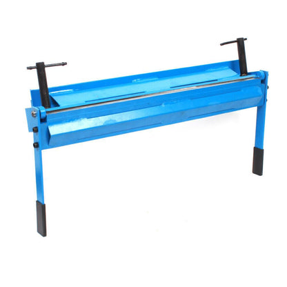 Handmatige Plaatbuigmachine – Plaatbuiger – Metaalbender – Vouwmachine – Werkbank Bender – Blauw – Max Werkbreedte 630mm – Instelbare Buighoek 0-120°