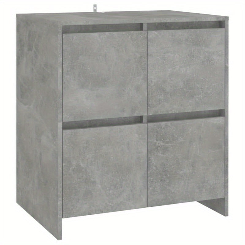 Sideboard 70x41x75cm edited wood concrete gray Practical and removable