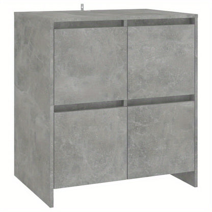 Sideboard 70x41x75cm edited wood concrete gray Practical and removable