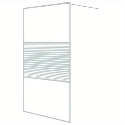 Douchewand – Inloopdouche – Douchewand Vaste Wand – Glaswand – Veiligheidsglas – Frameloos Design – 115x195 cm – ESG Veiligheidsglas