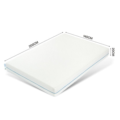 Matras – Slaapmatras – Bedmatras – Foam Matras – Schuimmatras – 90x200 cm – 7-Zones Ergonomisch – Afneembare Wasbare Hoes