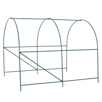 Kweekkas – Groentekas – Tuinkas – Tunnelkas – Kweekfoliekas – 395x195x190 cm – Waterafstotende PE-Folie – Verstelbare Ventilatie met Ritsen
