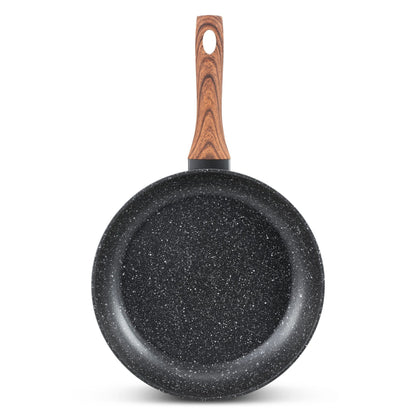 15-delige Pannenset – Keramische Pannen – Kookset – Inductie Pannenset – Koekenpannen Set – Marble Coating – Geschikt Voor Alle Kookplaten – PFOA-vrij