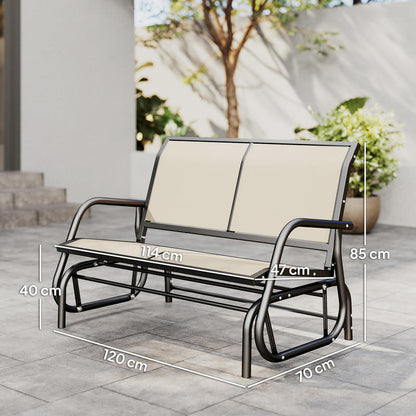 Outdoor Eetset – Bistroset Tuinmeubilair – Tuinstoelen – Buitenmeubelset – Terrasset – Duurzaam Metaal – Eenvoudig Schoon Te Maken