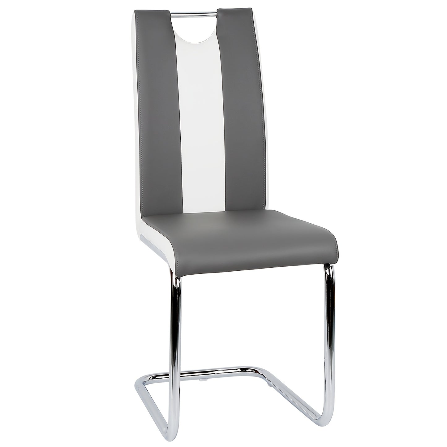 Eetkamerstoel – 4-Delige – Eetkamerstoel Set – Design Stoelen – Kunstleer Stoelen – Armloze Stoelen – Stevig Frame – Gemakkelijk Schoon Te Maken