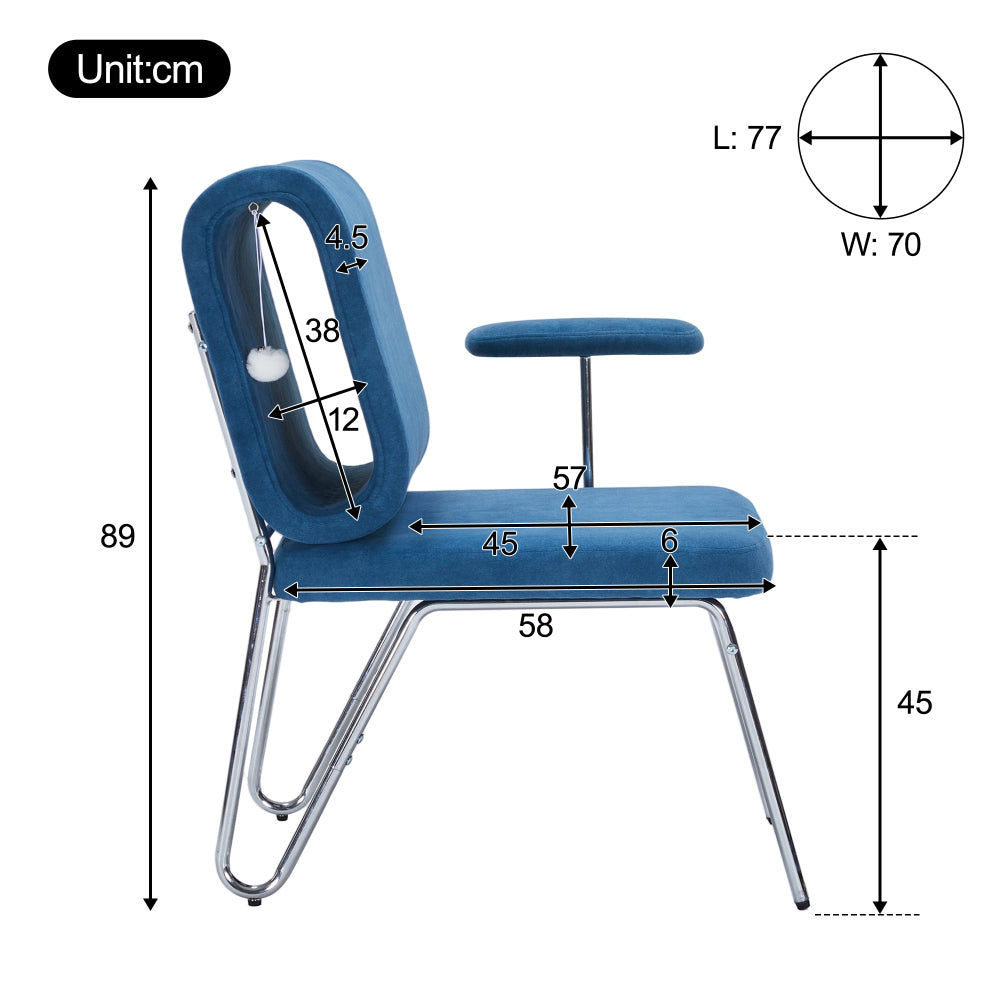 Kattenstoel – Kattensofa – Kattenbank – Kattenzetel – Loungestoel – Geïntegreerd Kattenbed – Duurzame Makkelijk Schoon Te Maken Stof