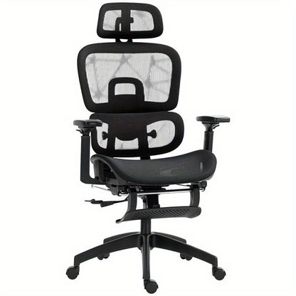 Ergonomische Bureaustoel – Bureaustoel – Werkstoel – Kantoorstoel – Bureau Stoel – Ademend Mesh – Verstelbare Zithoogte