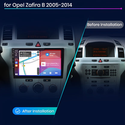 2DIN Multimedia Speler – Autoradio – Carplay Systeem – Android Radio – Touchscreen Navigatie – 9 Inch HD IPS Scherm – 4GB RAM 64GB ROM – WiFi Connectivity – Steering Wheel Control