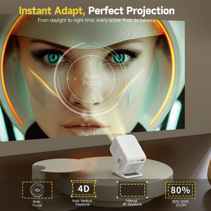 Android 11 Magcubic HY310X Built in Android 11 System 180°Flexible Rotating Projector with Auto Focus and Auto Vertical Keystone Portable Projector
