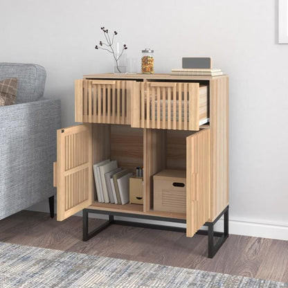 Sideboard 60x30x75cm edited wood Practical and removable