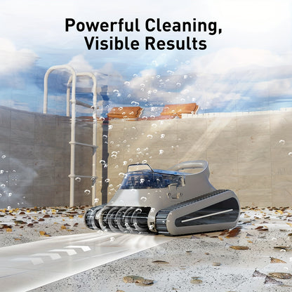 Autonome Zwembadrobot – Zwembadreiniger – Pool Cleaner – Zwembadstofzuiger – Robotstofzuiger – Dubbele Borstel – 150 Minuten Werkduur