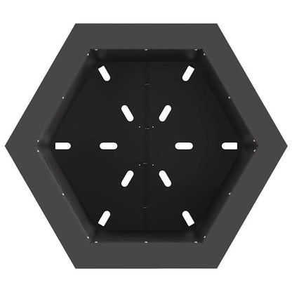 Zwarte Buitenfornuis – Vuurschaal – Houtkachel – Kampvuurplek – Outdoor Firepit – Compact 48x48 cm – Stevig Metalen Design