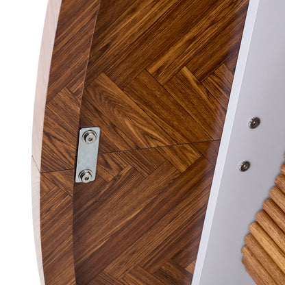 Eettafel – Tafel – Dinertafel – Eetkamertafel – Tafeltje – Zwart – Extra Groot Tafelblad – Stabiele Bogenpoot