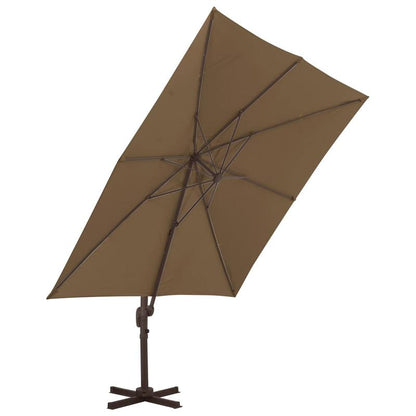 Zwevende Parasol – Hangparasol – Balkonparasol – Tuinparasol – Terrasparasol – 300x300 Cm – Aluminium Frame