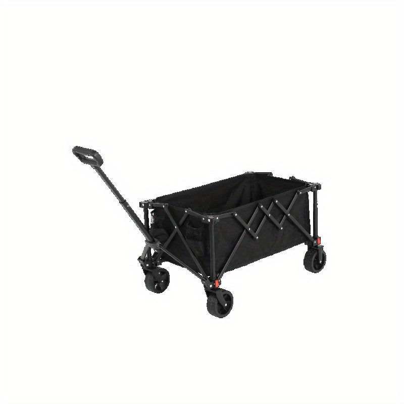 Opvouwbare Bolderwagen – Vouwkar – Transportwagen – Trolley – Bolderkar – Stevig Stalen Frame – Grote All Terrain Wielen