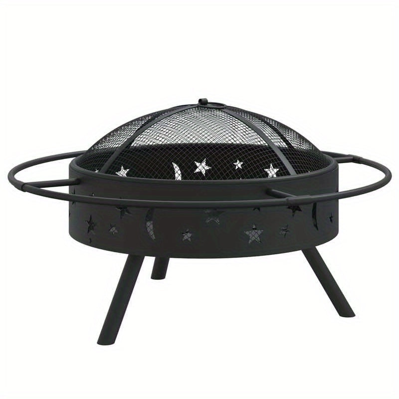 Vuurkorf – Tuinhaard – Vuurschaal – Buitenhaard – XXL 70 Cm Diameter – Stevig Metaal – Inclusief Vuurschep - QUORE