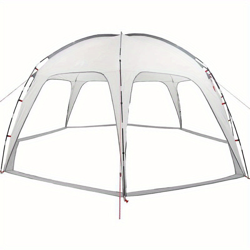 Partytent – Tent – Overkapping – Feesttent – Paviljoen – Grijs – Waterdicht & Weersbestendig – Eenvoudige Montage & Robuust Frame